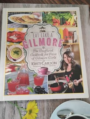 Eat Like a Gilmore Cookbook - White/Pink Cover